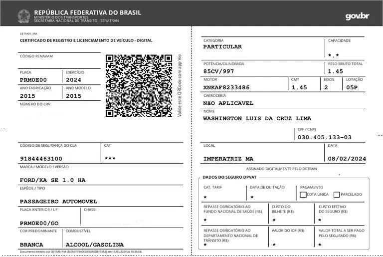 Licenciamento Anual